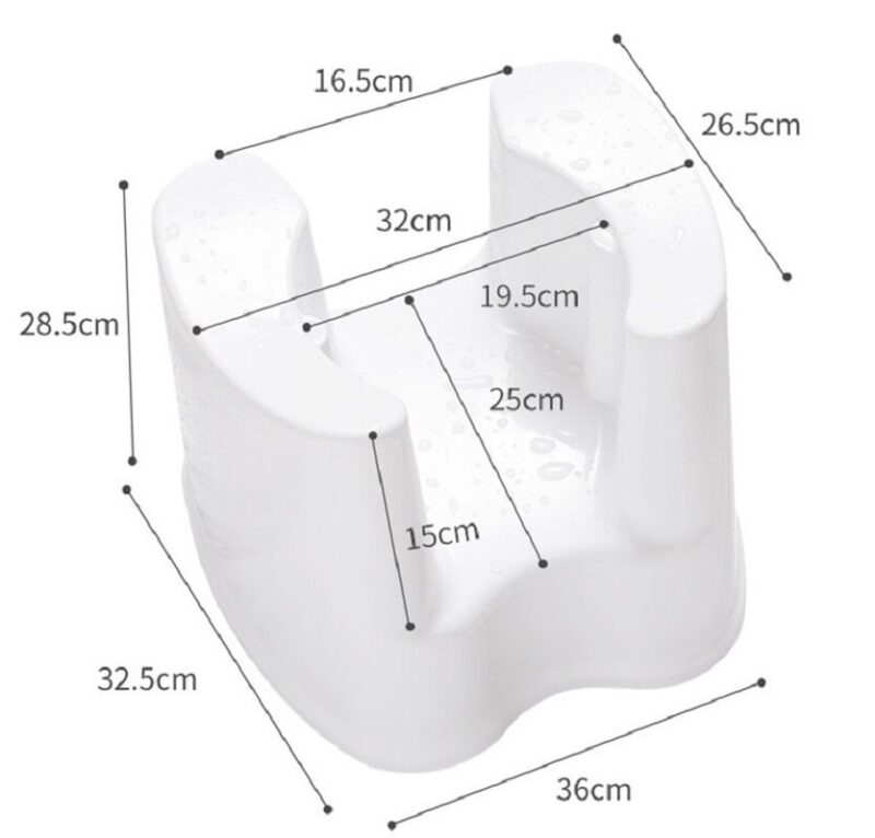 Elderly People Non-Slip Shower Stool