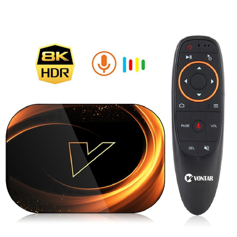 Fire Storm Design Android TV Box