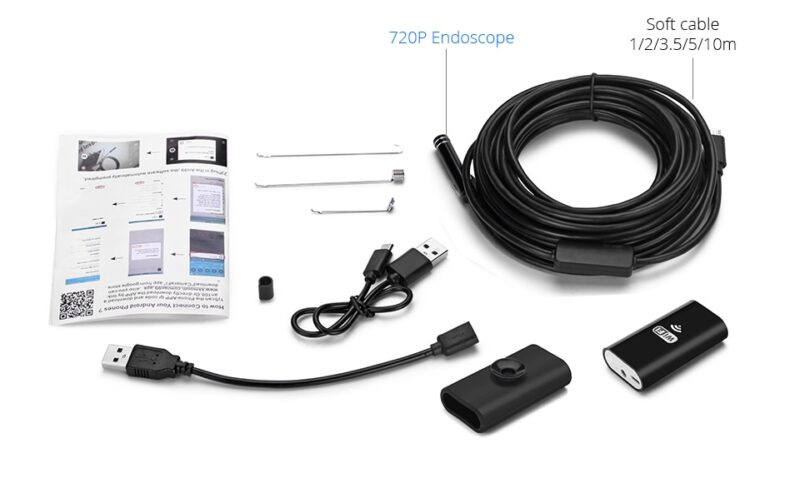 Waterproof Endoscope Mini Camera