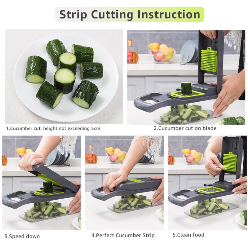 Kitchen Vegetable Mandoline Slicer