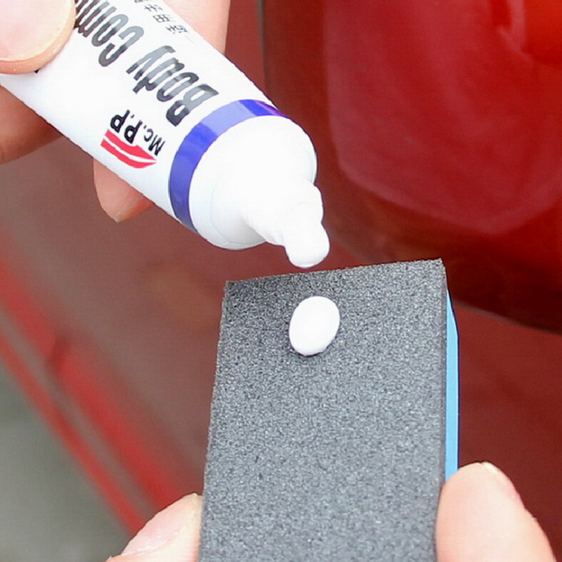 Car Scratch Hiding Polishing Paste with Sponge