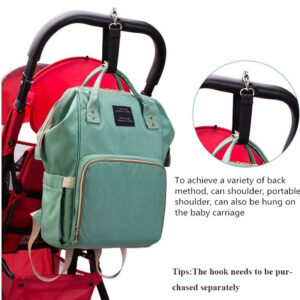 Large Capacity Canvas Nappy Bag