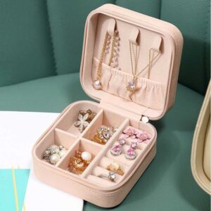Compact Portable Jewelry Organizer Box