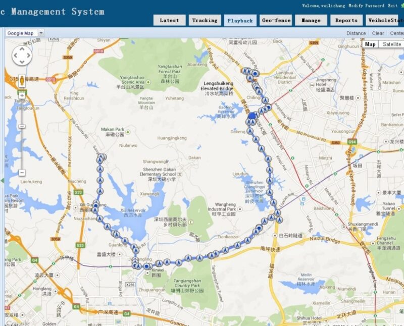 Real Time Vehicle GPS Tracker
