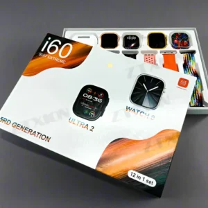 I60 suit Extreme smart watch 12 in 1 Set Available in Golden & Grey Set