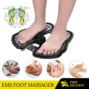 EMS Foot Massager Pad - Electrotherapy Aid for Pain Relief